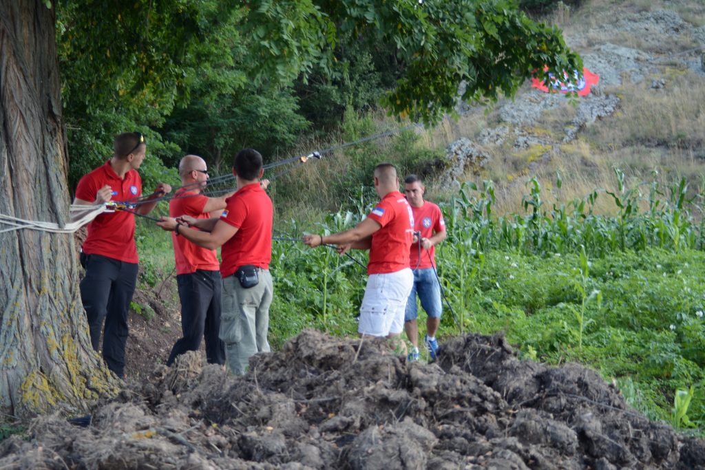Prezentacija Gosrske Službe Spasavanja na Spustu Bez granica Prezentacija Gosrske Službe Spasavanja na Spustu Bez granica